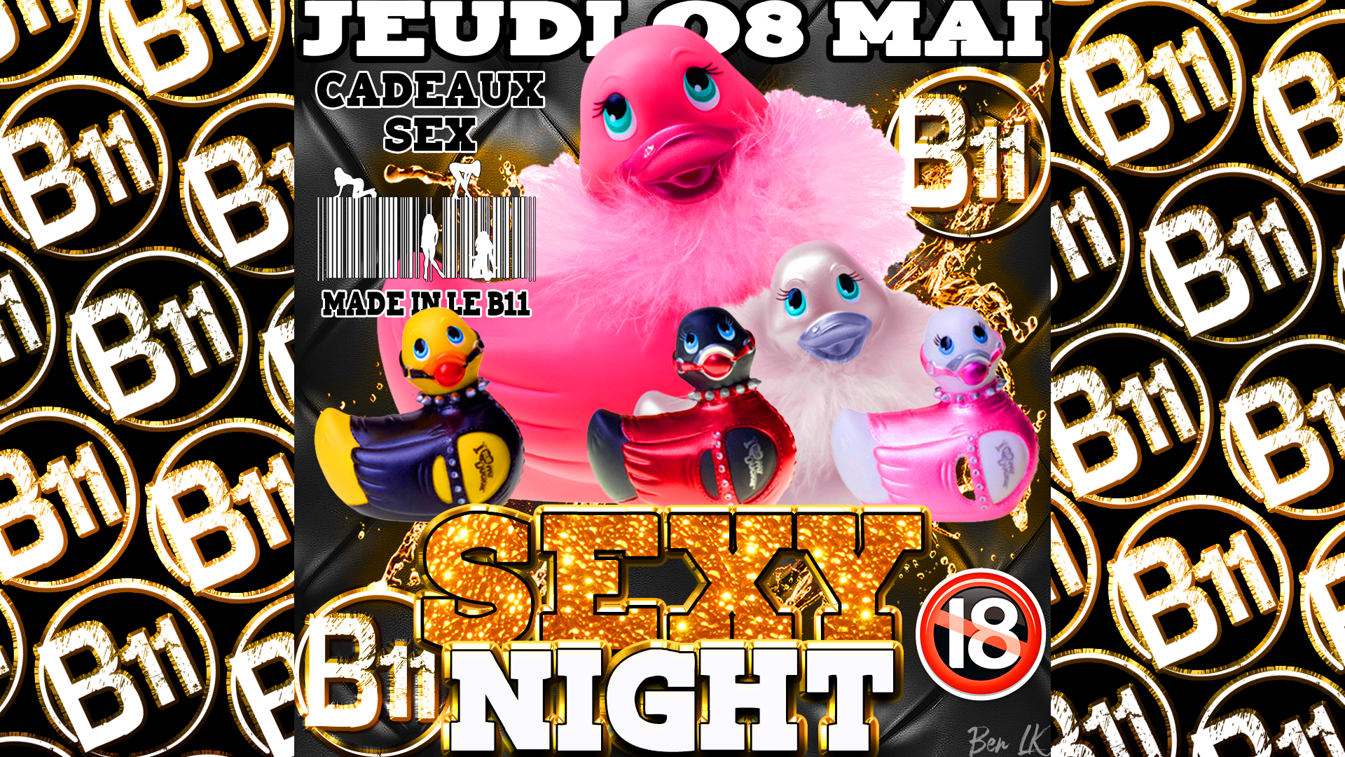 Affiche de soirée à thème au bar Bodega à Mérignac, près de Bordeaux, pour une soirée festive avec ambiance et animations pour de belles rencontres à partager.
