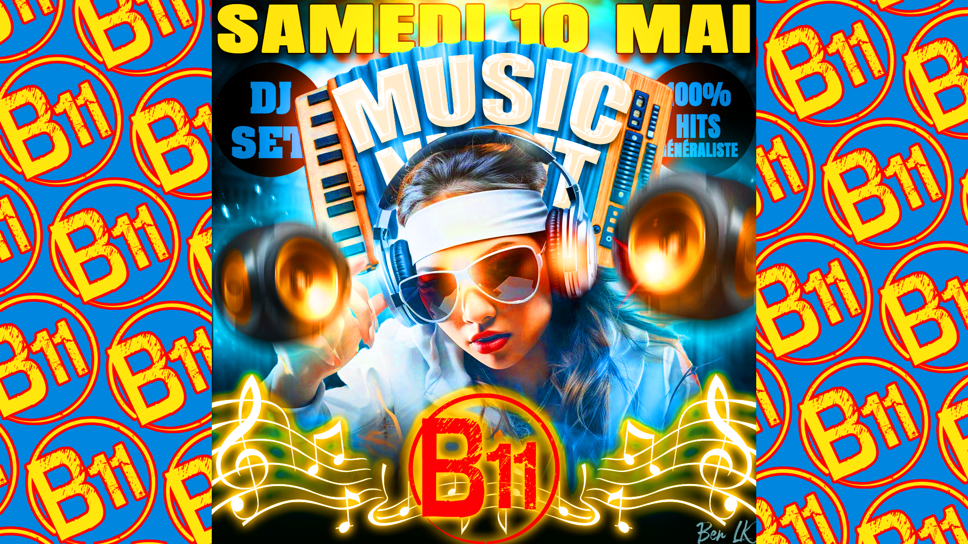 Affiche de soirée à thème au bar Bodega à Mérignac, près de Bordeaux, pour une soirée festive avec ambiance et animations pour de belles rencontres à partager.