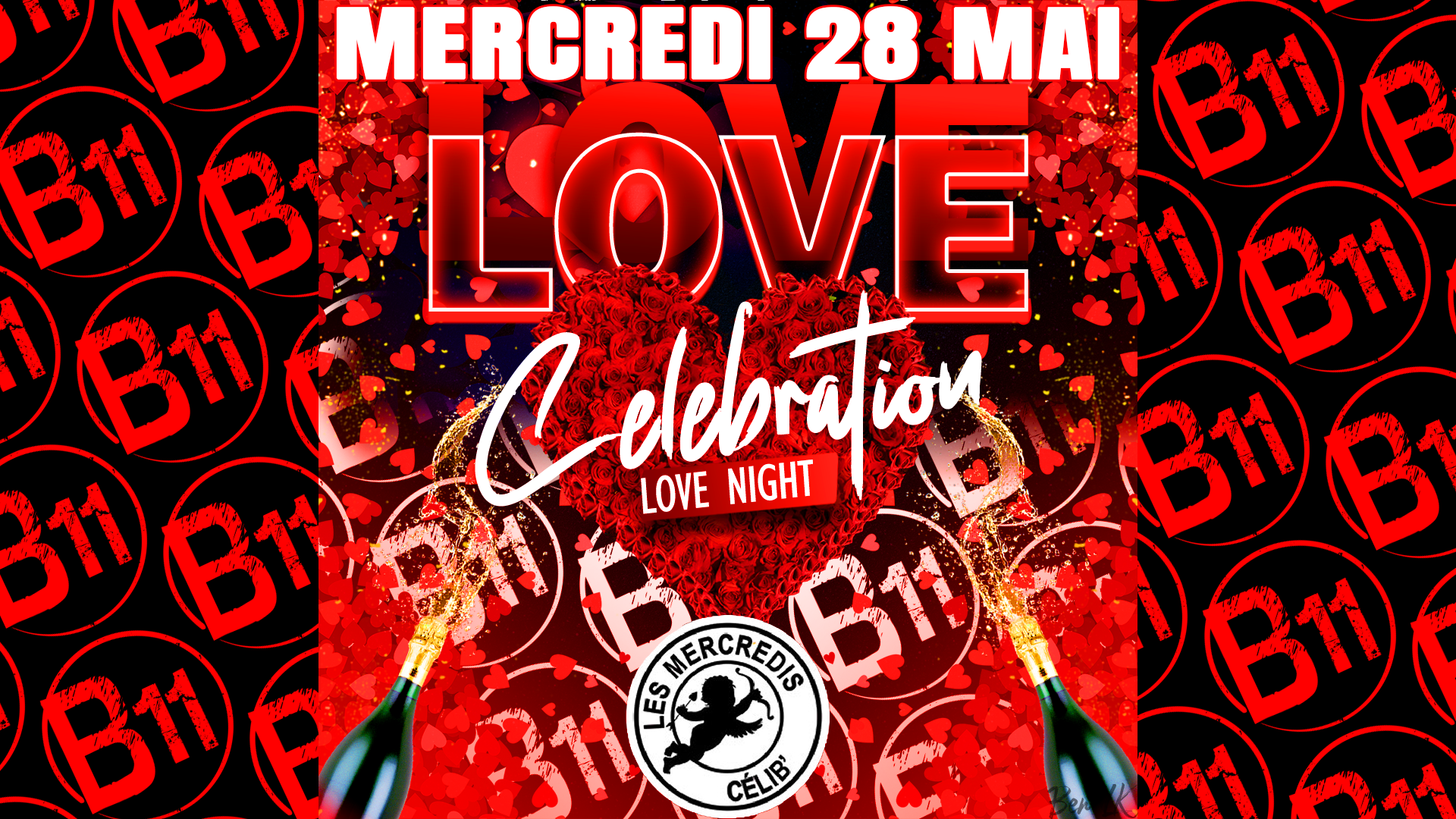 Affiche de soirée célibataires au bar Bodega à Mérignac, près de Bordeaux, pour une rencontre amicale et festive dans une ambiance conviviale.