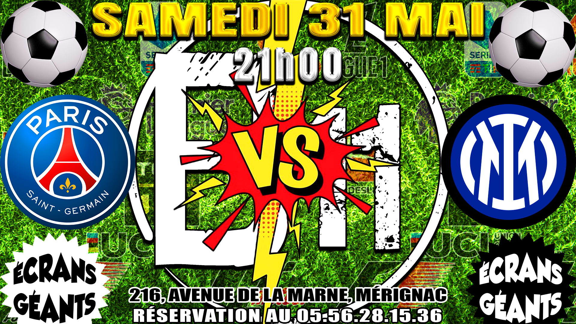 Affiche de soirée à thème au bar Bodega à Mérignac, près de Bordeaux, pour une soirée festive avec ambiance et animations pour de belles rencontres à partager.