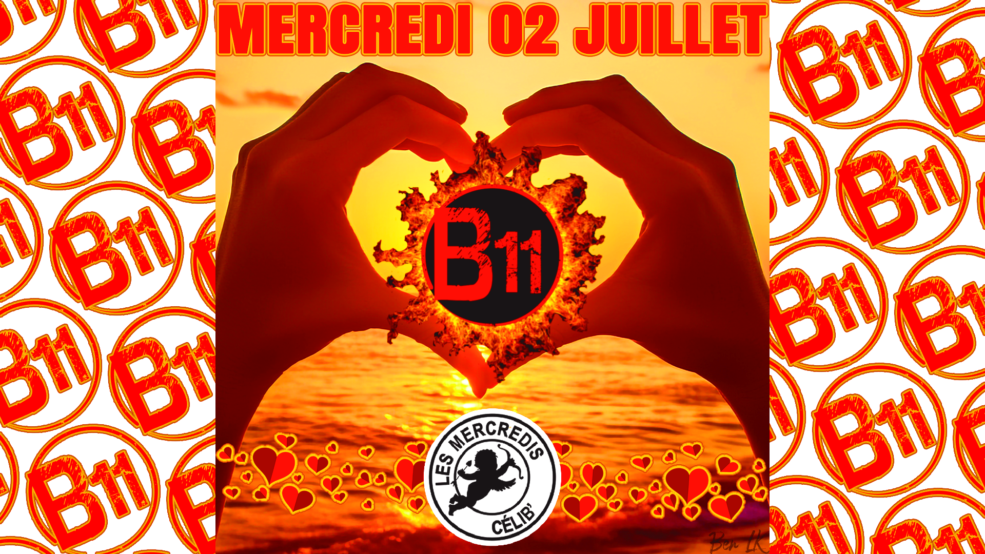 Affiche de soirée célibataires au bar Bodega à Mérignac, près de Bordeaux, pour une rencontre amicale et festive dans une ambiance conviviale.