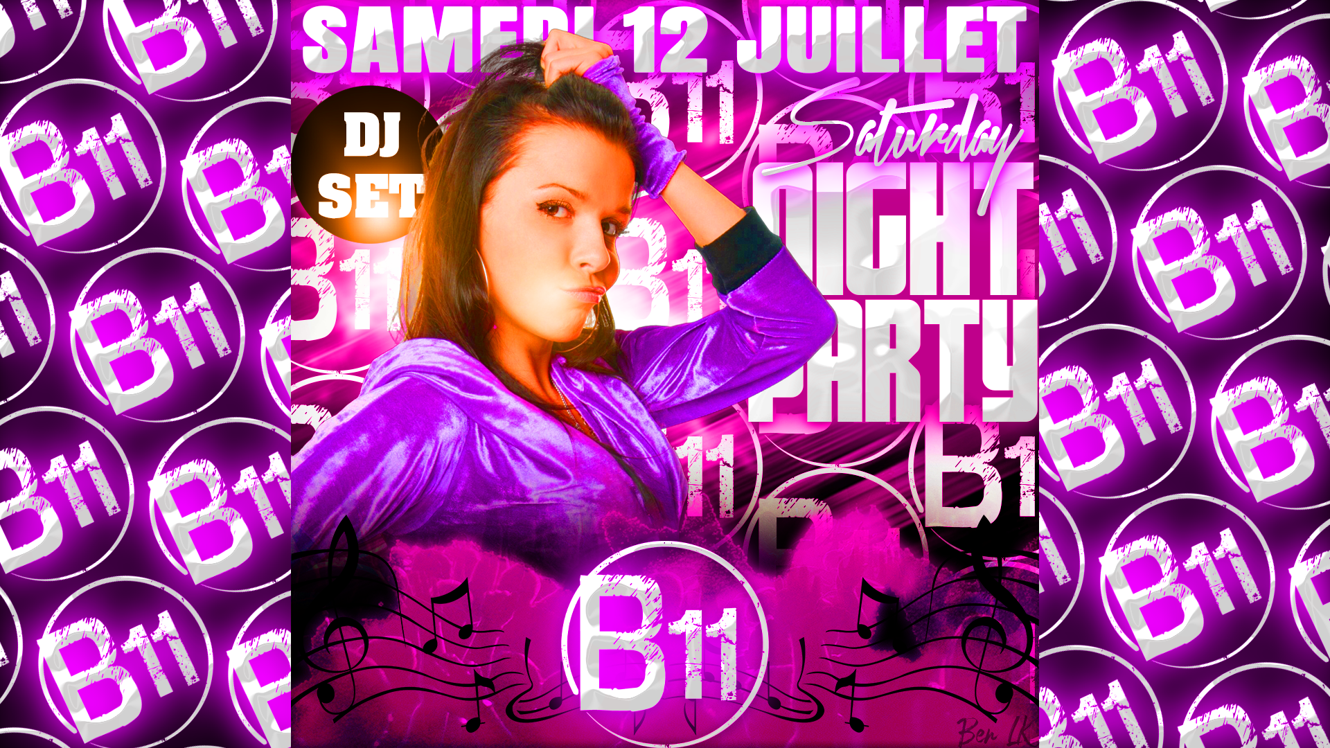 Affiche de soirée à thème au bar Bodega à Mérignac, près de Bordeaux, pour une soirée festive avec ambiance et animations pour de belles rencontres à partager.