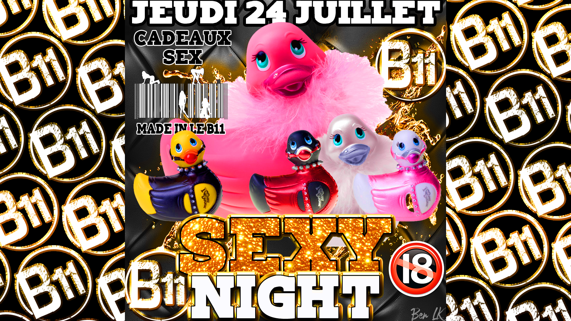 Affiche de soirée à thème au bar Bodega à Mérignac, près de Bordeaux, pour une soirée festive avec ambiance et animations pour de belles rencontres à partager.