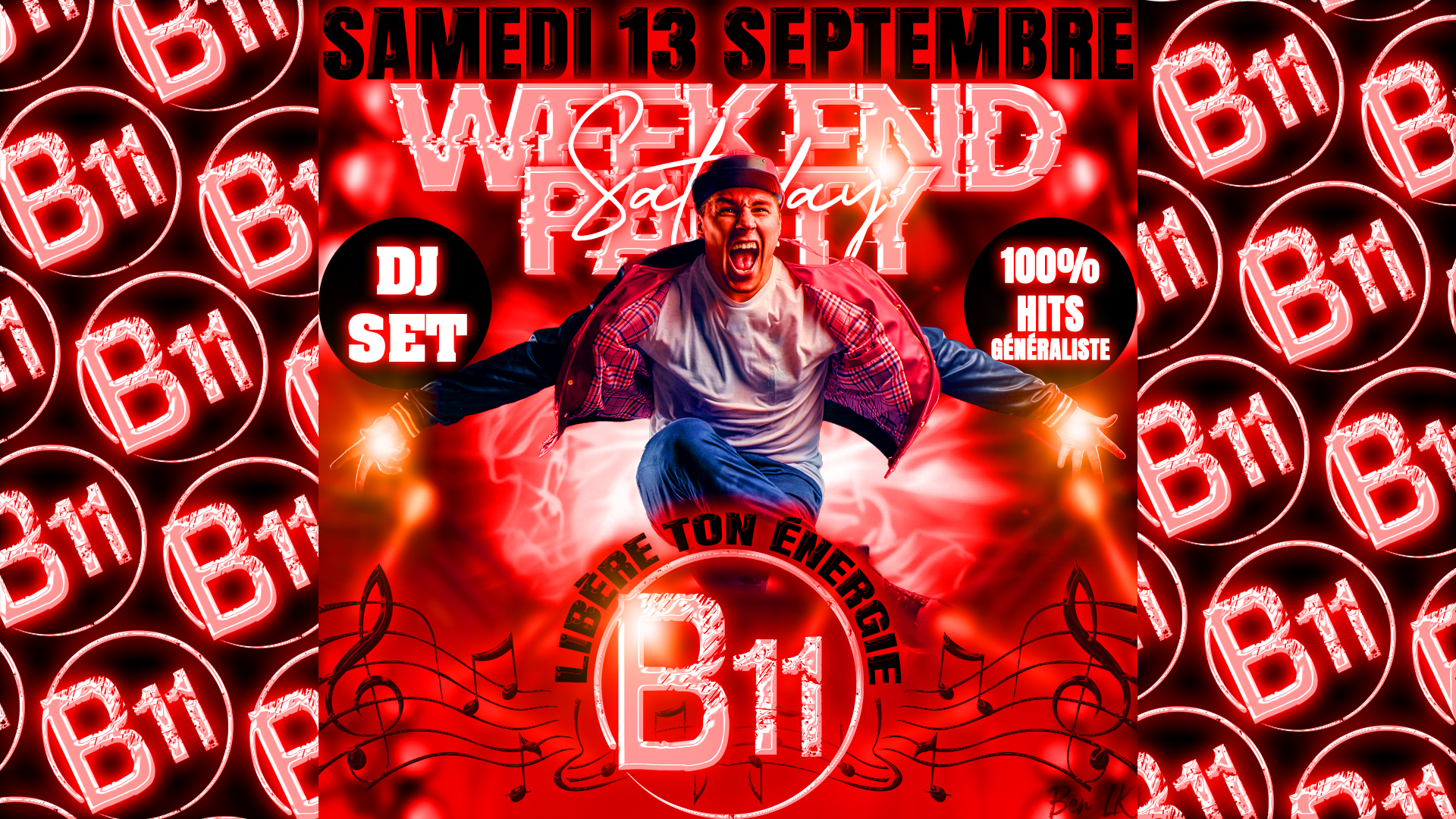 Affiche de soirée à thème au bar Bodega à Mérignac, près de Bordeaux, pour une soirée festive avec ambiance et animations pour de belles rencontres à partager.