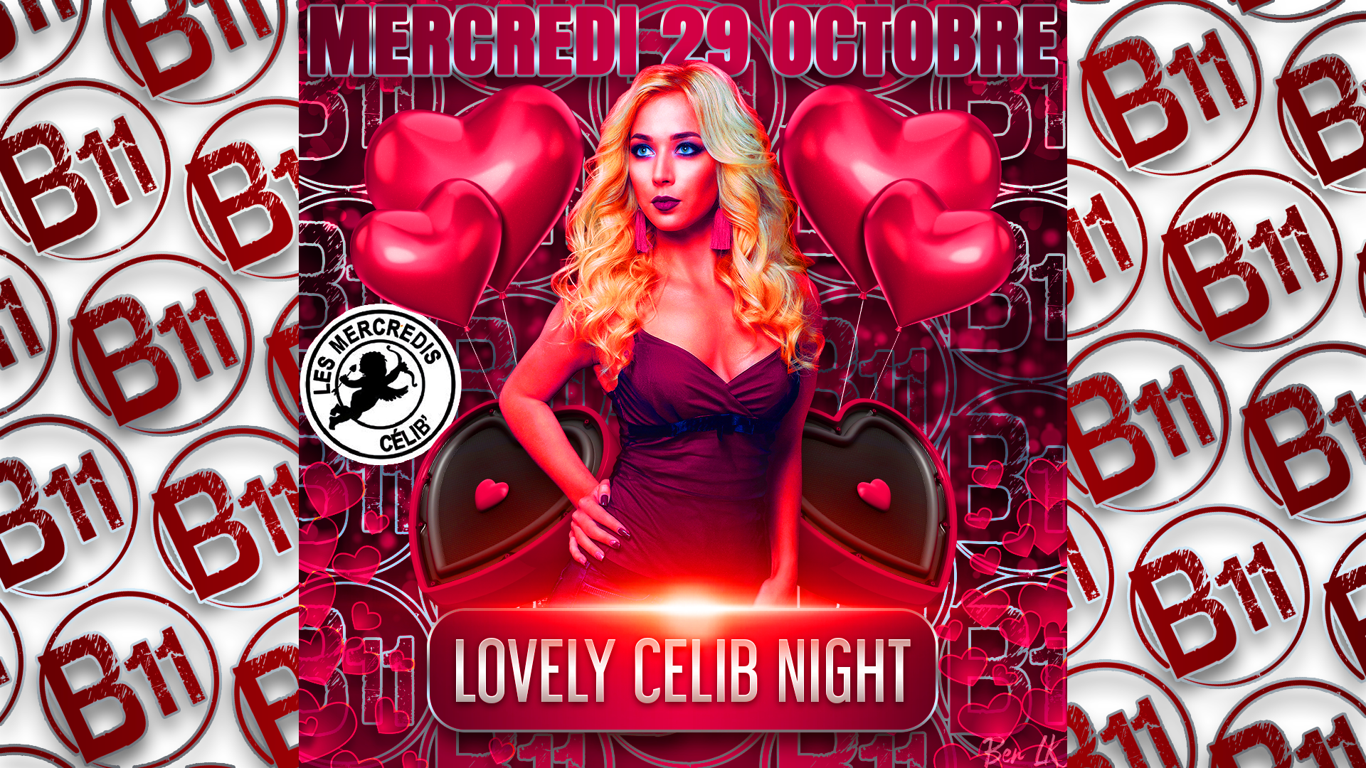 Affiche de soirée célibataires au bar Bodega à Mérignac, près de Bordeaux, pour une rencontre amicale et festive dans une ambiance conviviale.