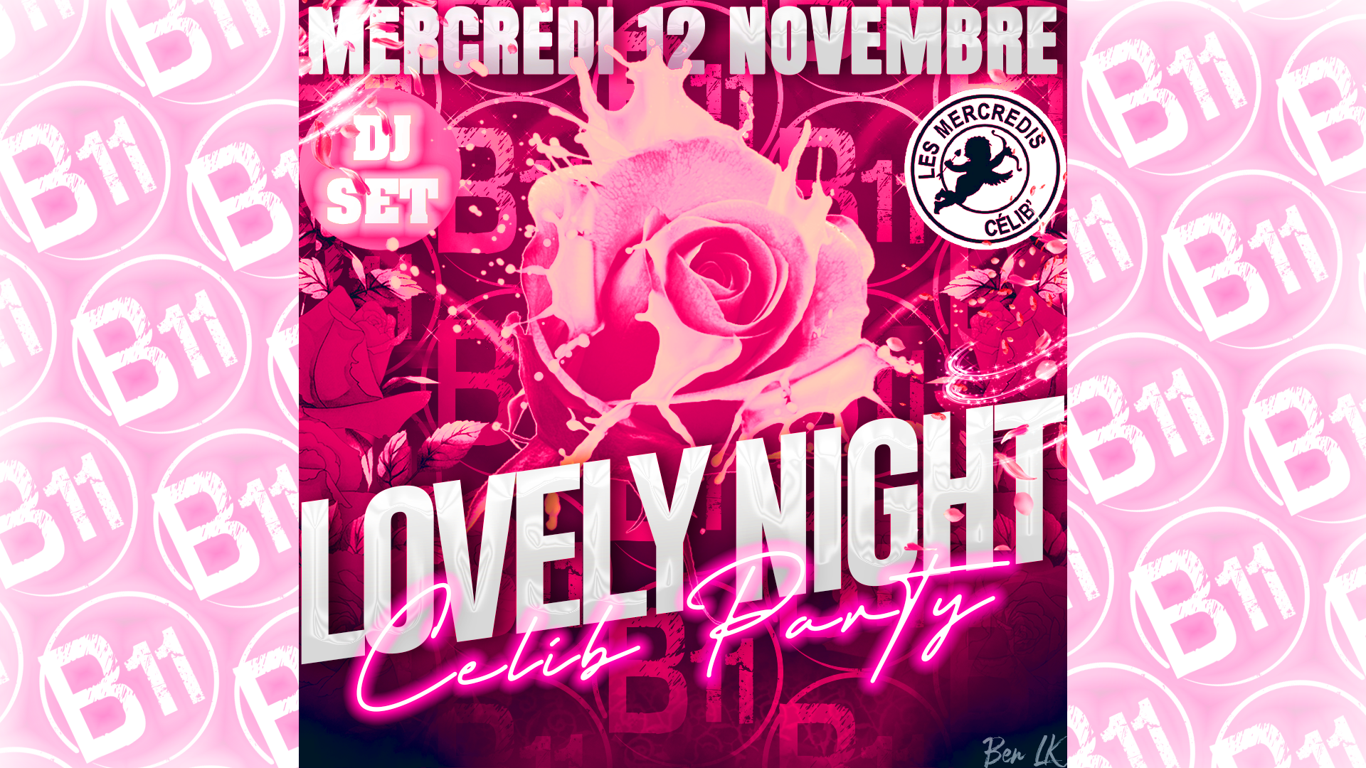 Affiche de soirée célibataires au bar Bodega à Mérignac, près de Bordeaux, pour une rencontre amicale et festive dans une ambiance conviviale.