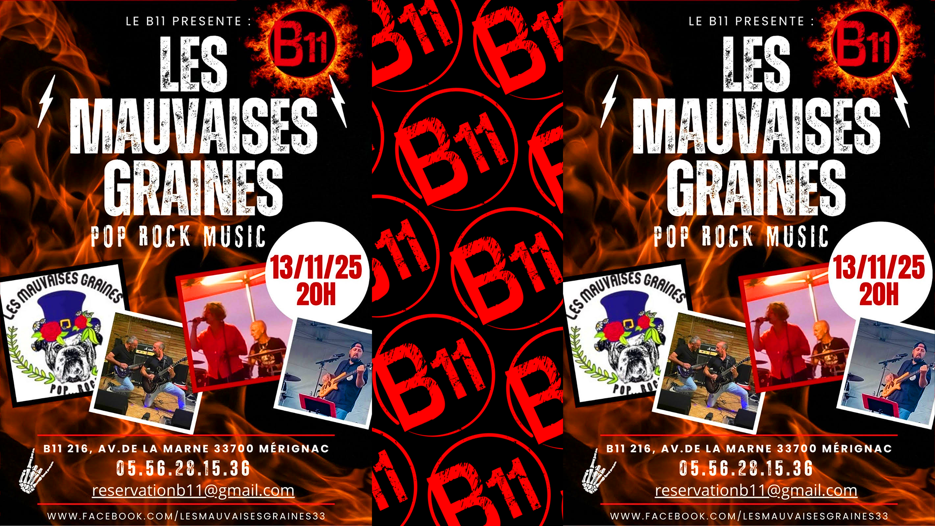 Affiche de CONCEERT LIVE au bar Bodega à Mérignac, près de Bordeaux, pour une soirée festive avec ambiance et animations pour de belles rencontres à partager.