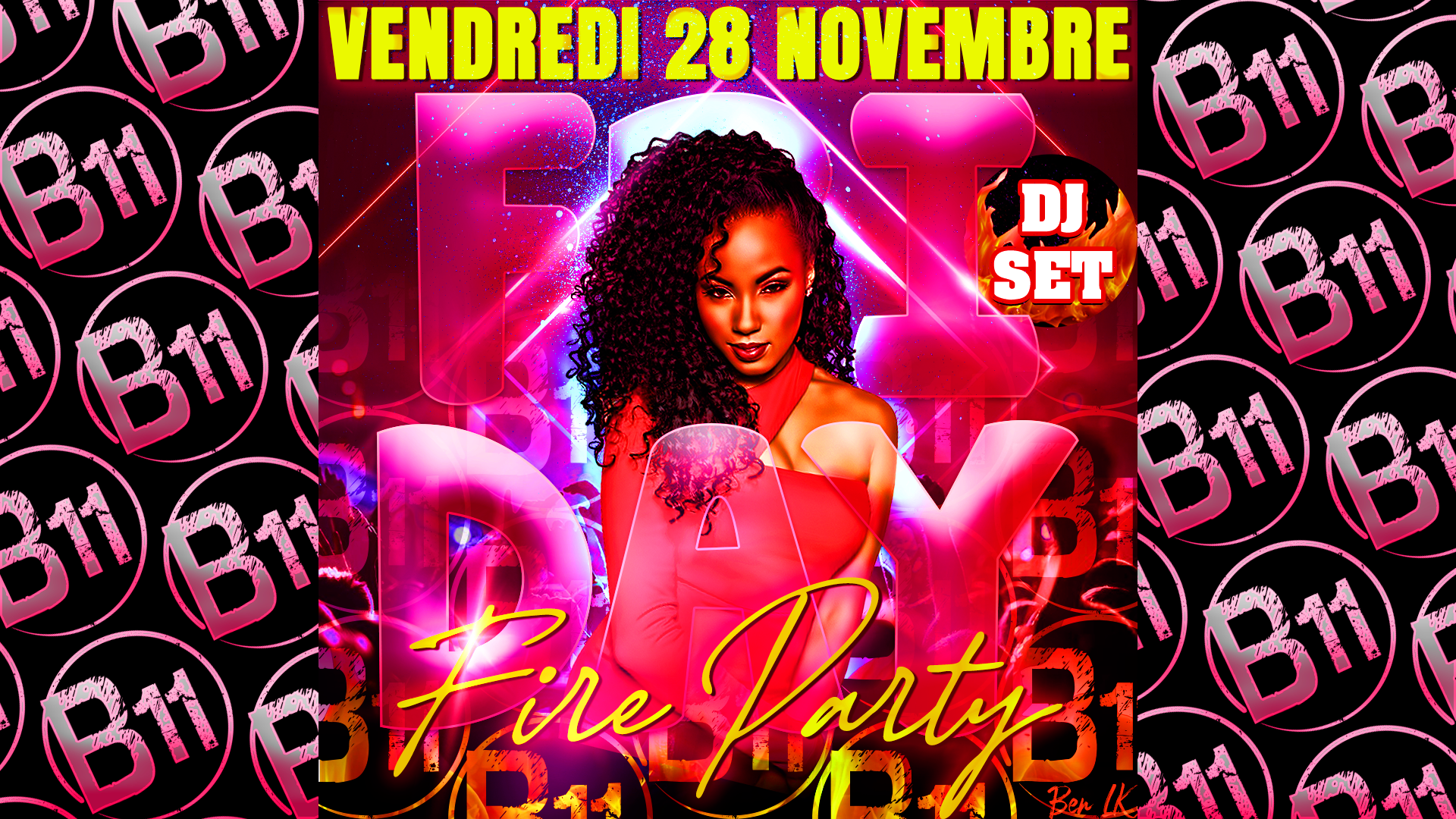 Affiche de soirée à thème au bar Bodega à Mérignac, près de Bordeaux, pour une soirée festive avec ambiance et animations pour de belles rencontres à partager.