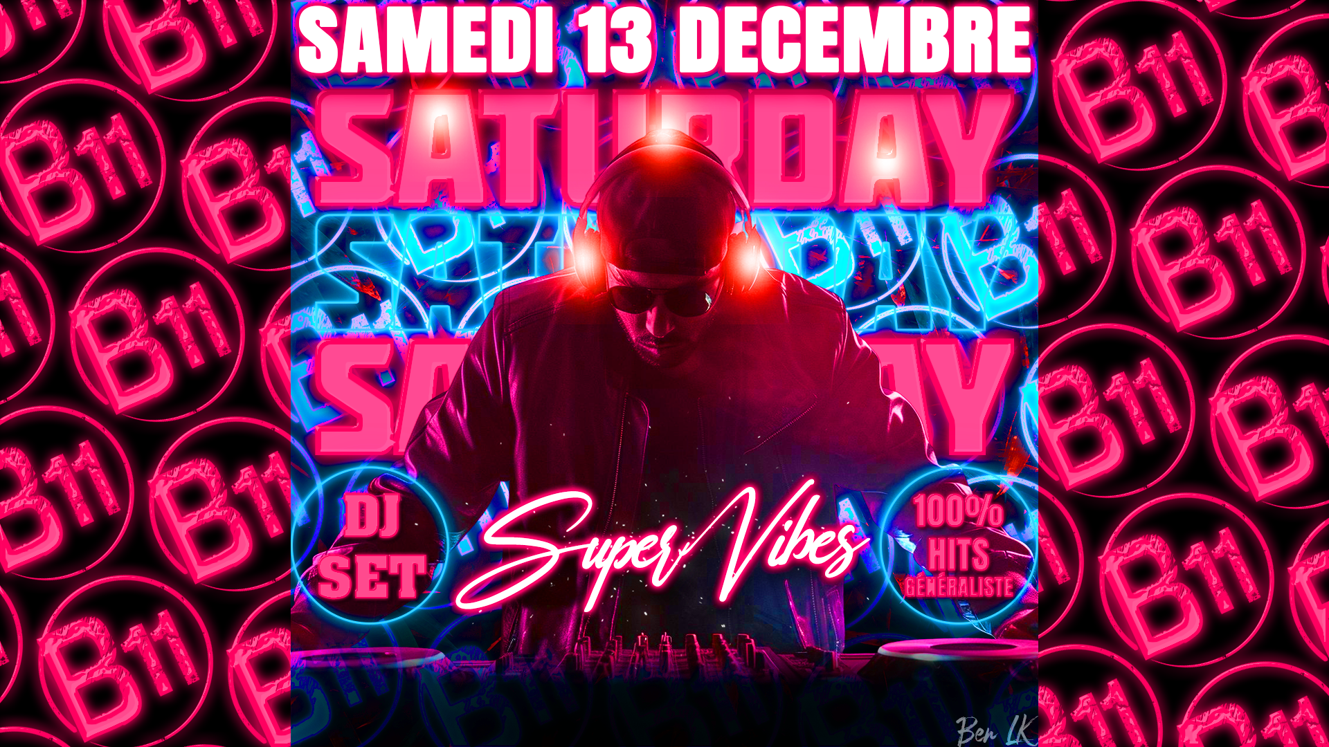 Affiche de soirée à thème au bar Bodega à Mérignac, près de Bordeaux, pour une soirée festive avec ambiance et animations pour de belles rencontres à partager.