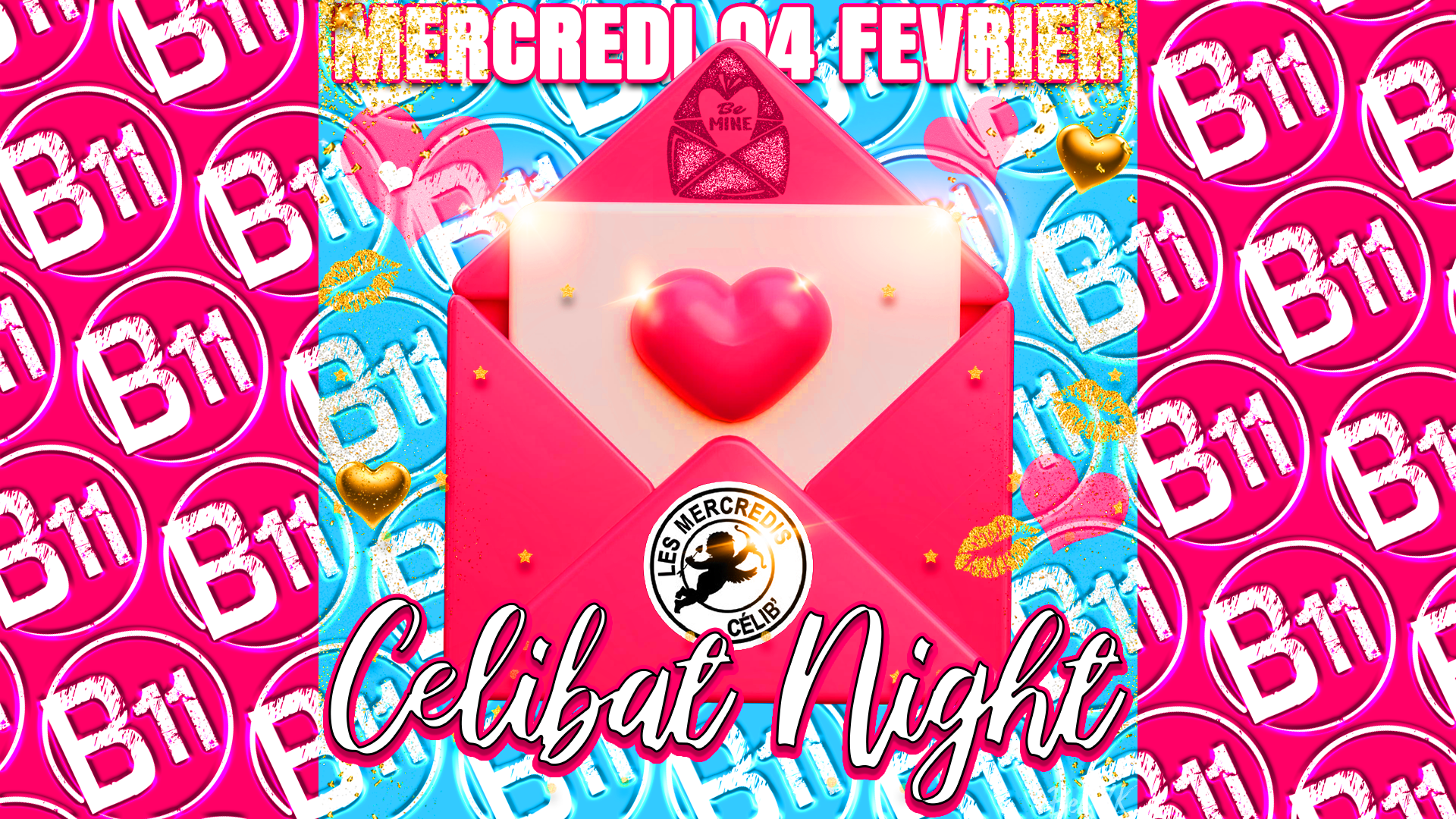 Affiche de soirée célibataires au bar Bodega à Mérignac, près de Bordeaux, pour une rencontre amoureuse, amicale et festive dans une ambiance conviviale.