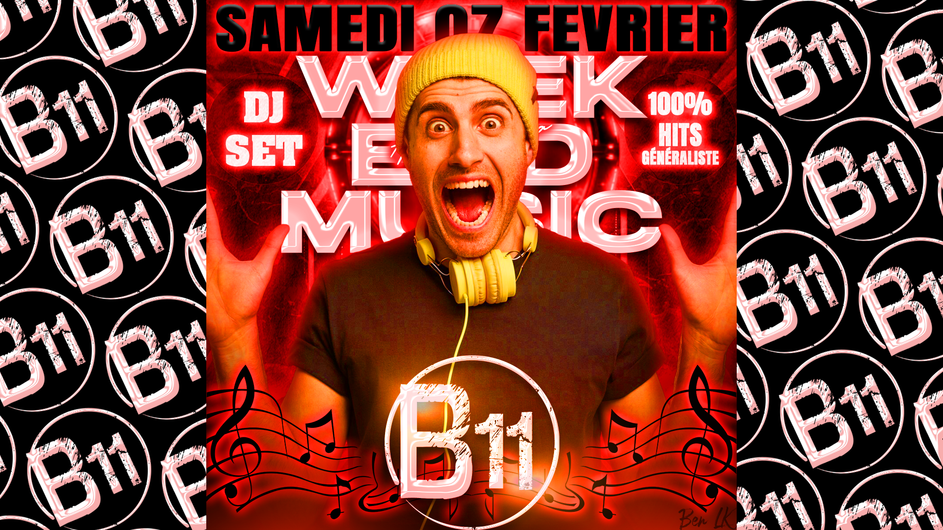 Affiche de soirée à thème au bar Bodega à Mérignac, près de Bordeaux, pour une soirée festive avec ambiance et animations pour de belles rencontres à partager.