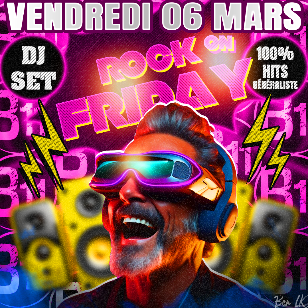 Affiche de soirée à thème au bar Bodega à Mérignac, près de Bordeaux, pour une soirée festive avec ambiance et animations pour de belles rencontres à partager.