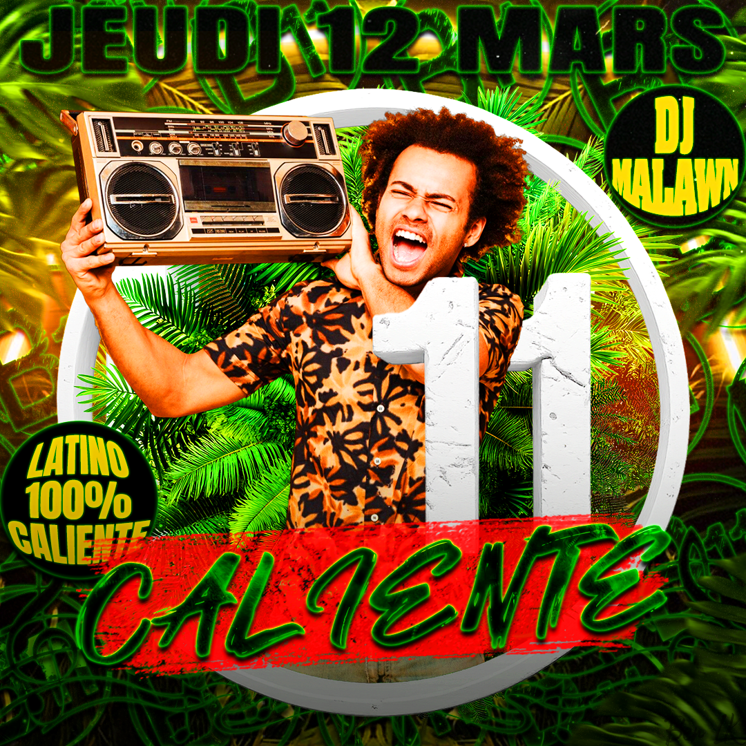 Affiche de soirée à thème au bar Bodega à Mérignac, près de Bordeaux, pour une soirée festive avec ambiance et animations pour de belles rencontres à partager.