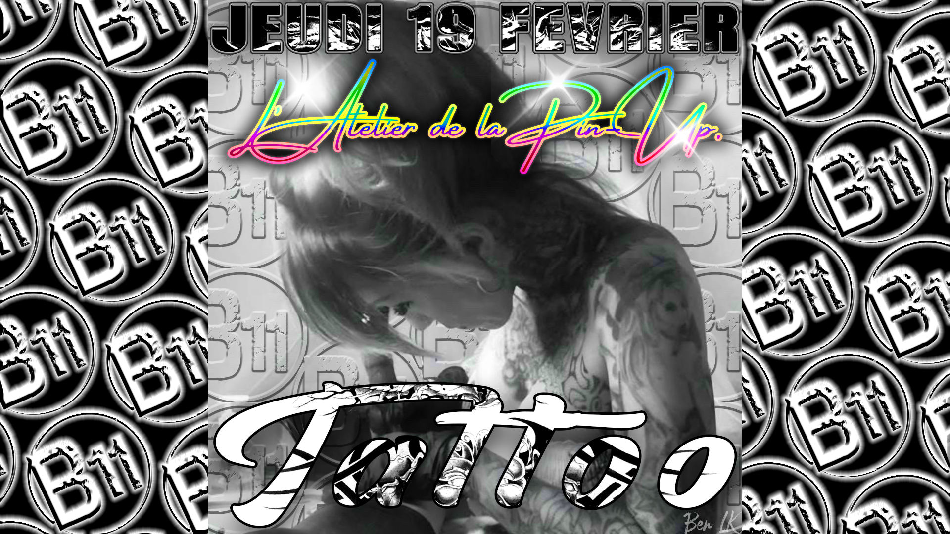 Affiche de soirée à thème au bar Bodega à Mérignac, près de Bordeaux, pour une soirée festive avec ambiance et animations pour de belles rencontres à partager.