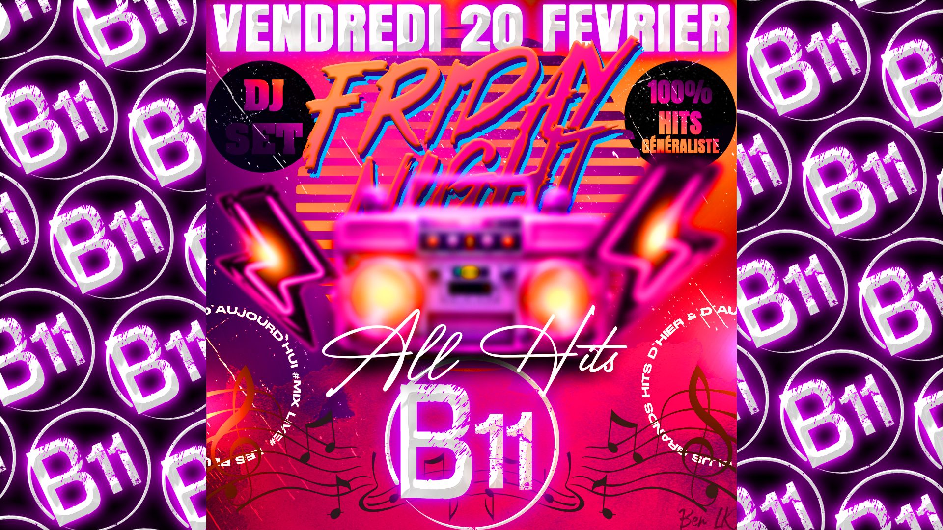 Affiche de soirée à thème au bar Bodega à Mérignac, près de Bordeaux, pour une soirée festive avec ambiance et animations pour de belles rencontres à partager.