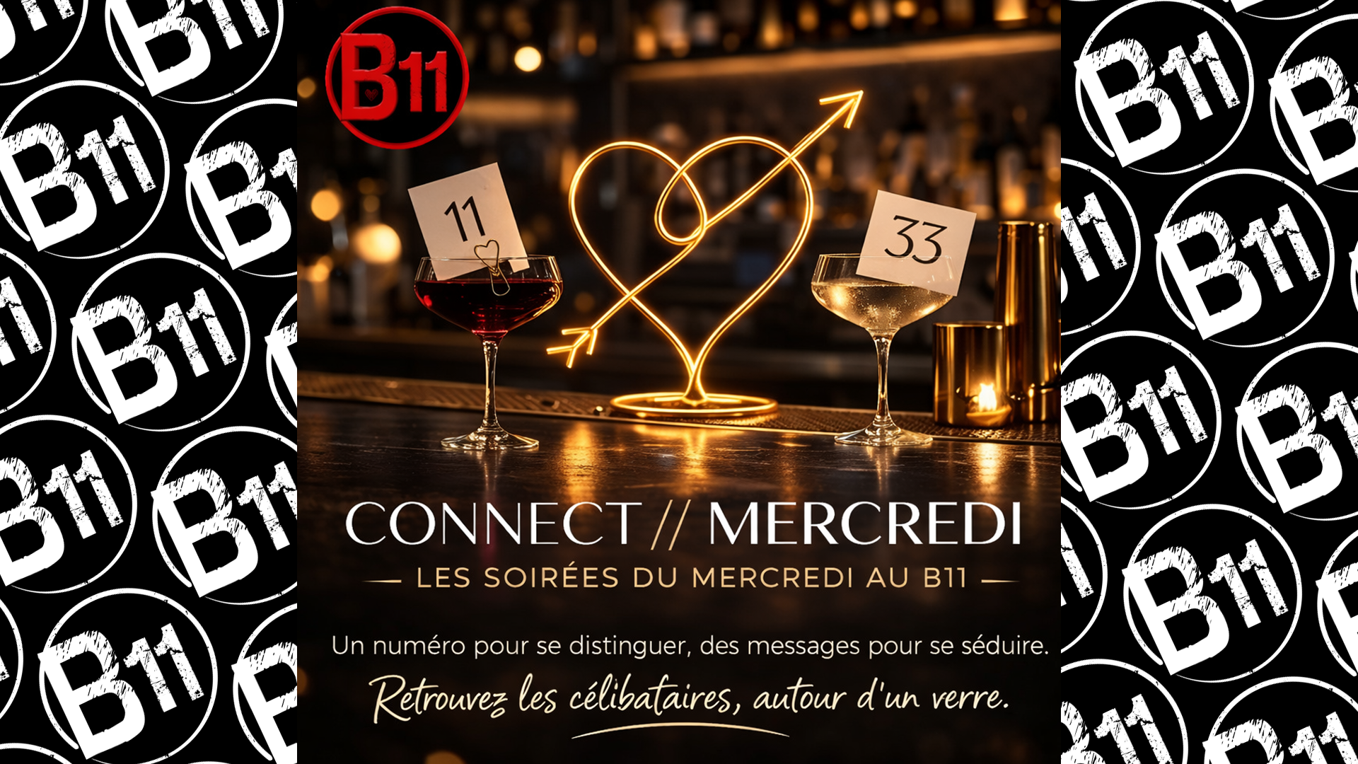 Soirées célibataires au bar Bodega à Mérignac, près de Bordeaux, pour trouver l'Amour dans une belle ambiance et animations pour de belles rencontres entre célibataires.